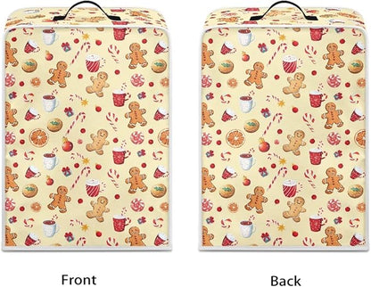 Christmas Coffee Maker Cover Dust Resistant Small Kitchen Appliance Protector - Image 2