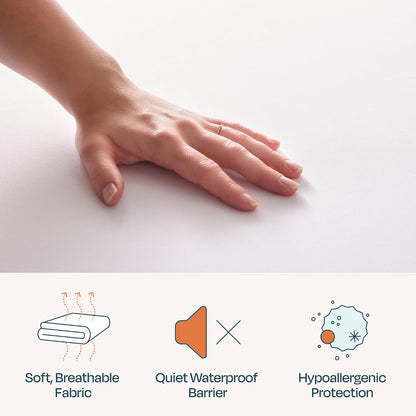 linenspa waterproof mattress protector, breathable, cal king size, package contents