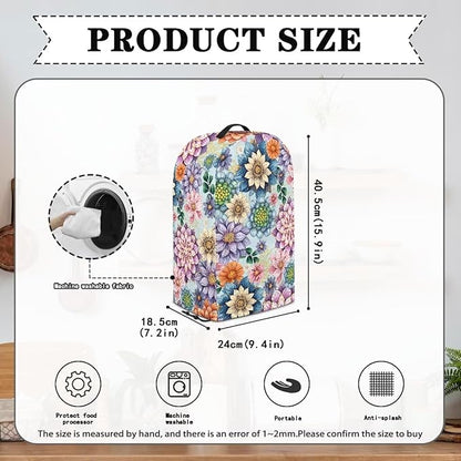 Colorful Flowers Blender Covers - Image 5