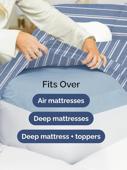 Extra Deep King Fitted Sheet - Image 6