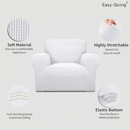 Easy-Going Stretch Chair Sofa Slipcover 1-Piece Couch Sofa Cover Furniture - Image 3