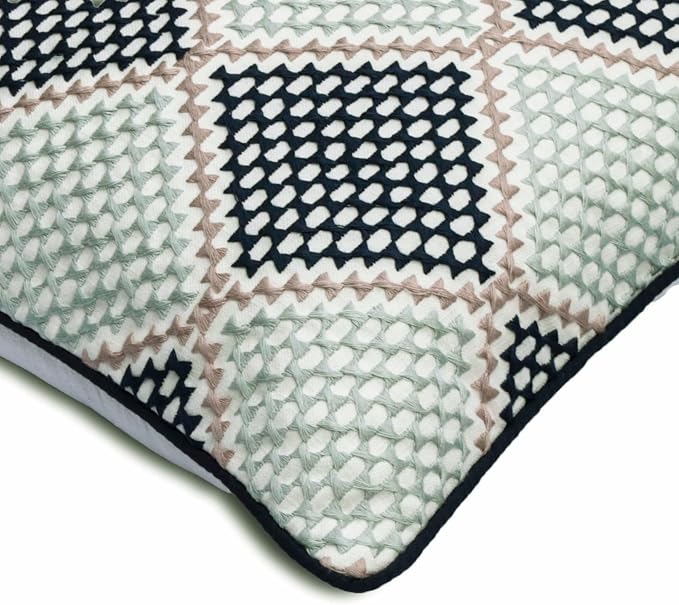 The HomeCentric King/Queen/Twin Blue Decorative Bed Runner Queen 74"x18" Bed - Image 7