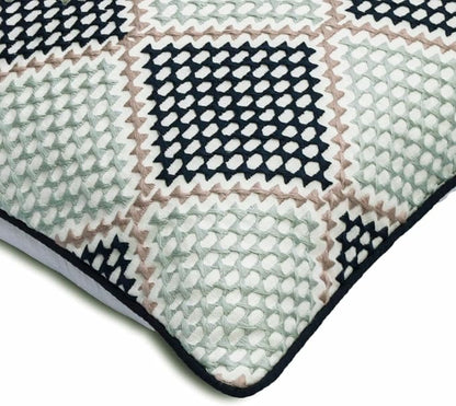 The HomeCentric King/Queen/Twin Blue Decorative Bed Runner Twin 53"x18" Bed - Image 7