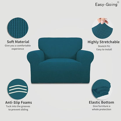 Easy-Going Stretch Oversized Chair Sofa Slipcover 1-Piece Couch Sofa Cover - Image 3