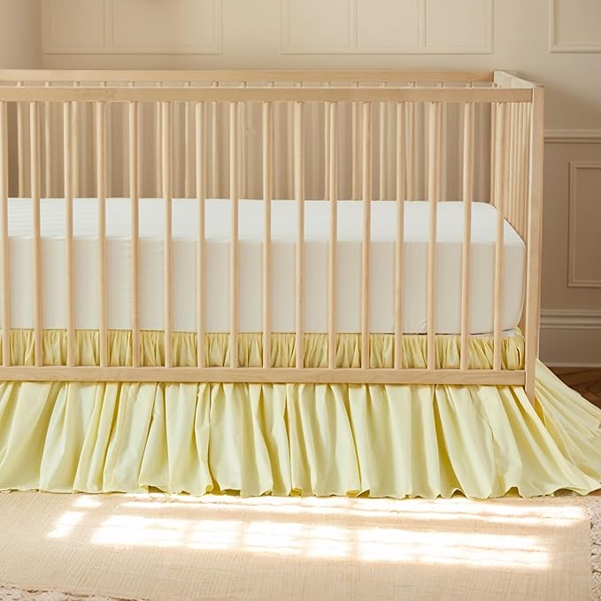 Brandream Gathered Crib Skirt, Baby Boy, Baby Girl, Gender Neutral Crib Skirt - Image 7