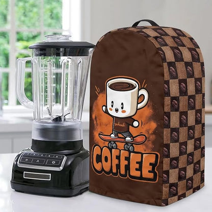 Skateboarding Coffee Cup Kitchen Blender Dust Cover Food Processor Dust by Unknown
