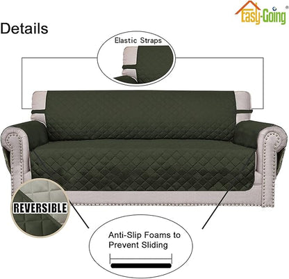 Easy-Going Oversized Chair Sofa Slipcover Reversible Sofa Cover Water Resistant - Image 3