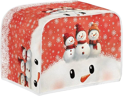 Christmas Snowman Printed Toaster Cover - Image 2