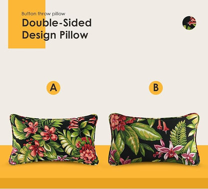 Outdoor Decorative Pillows Pack of 4 - Image 3