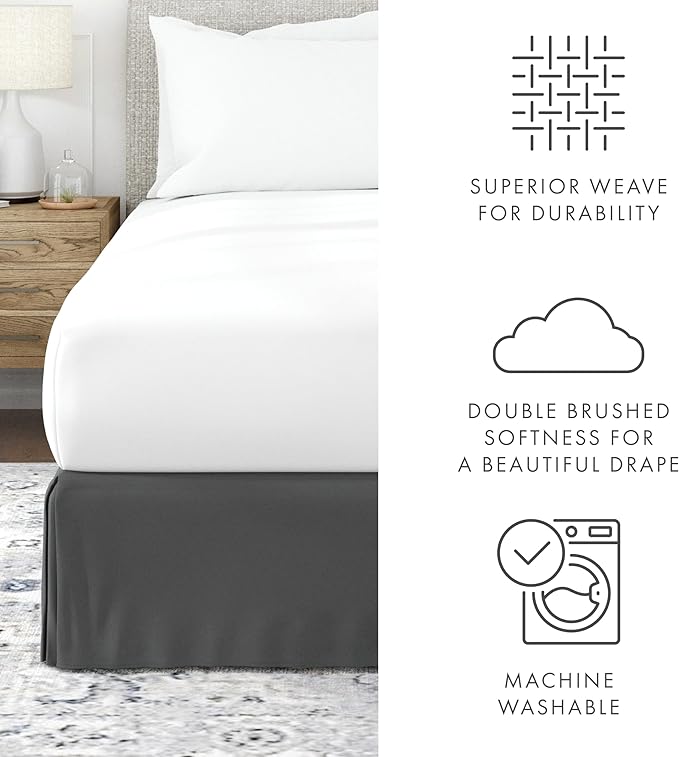 Linen Market Bed Skirt - Image 5