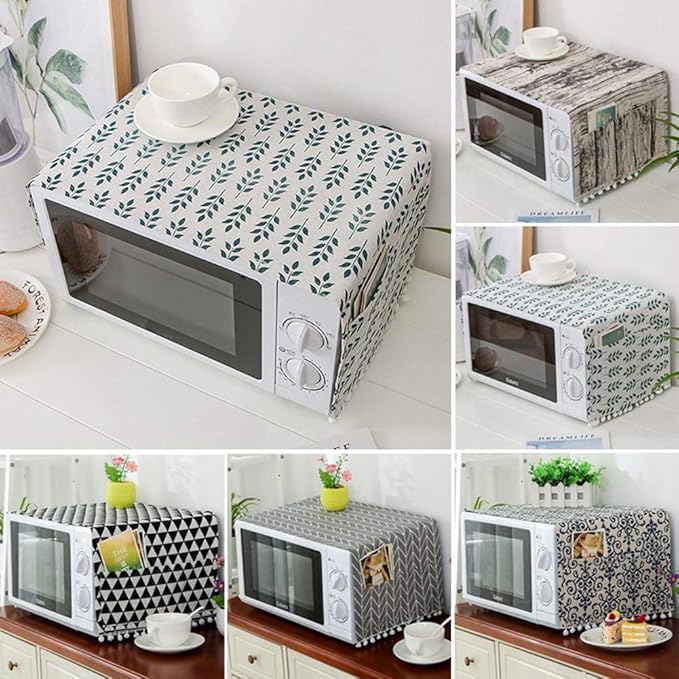 AKOAK 1 Pack 30cm x 90cm/11.81" x 35.43" Household Kitchen Microwave Dust Cover - Image 2