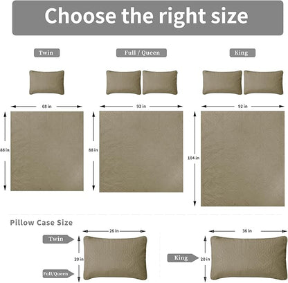 Easy-Going Twin Size Reversible Quilt Set - Image 6