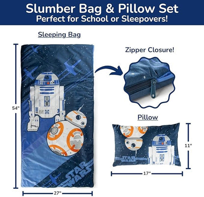 Jay Franco Kids Slumber Bag and Pillow - Image 2