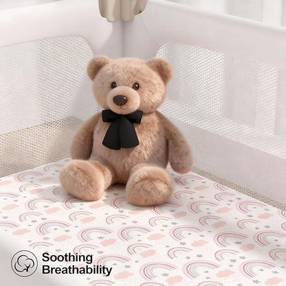Baby Bassinet Sheets for Baby Boy Girls, Baby Delight, Angelbliss - Image 7