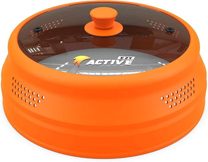 Collapsible Microwave Cover for Food by EZYACTIVE