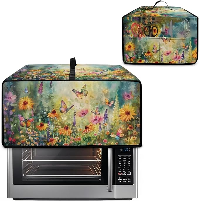 Microwave Oven Dust Cover with Storage Bags Waterproof Microwave Oven Grill - Image 2