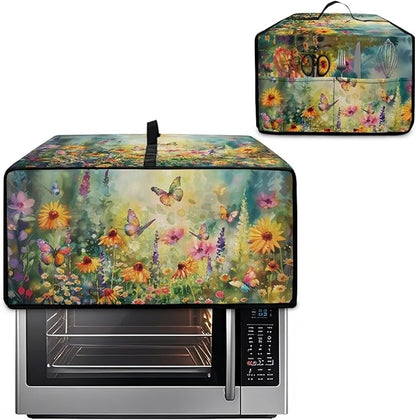 Microwave Oven Dust Cover with Storage Bags Waterproof Microwave Oven Grill - Image 2