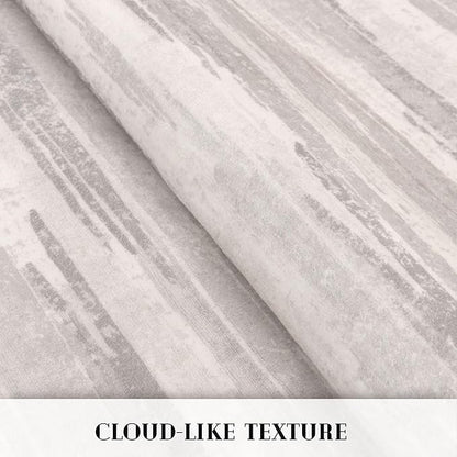 Modern Abstract Runner Rug 2x6, Neutral Light Beige and Grey Washable Kitchen - Image 8