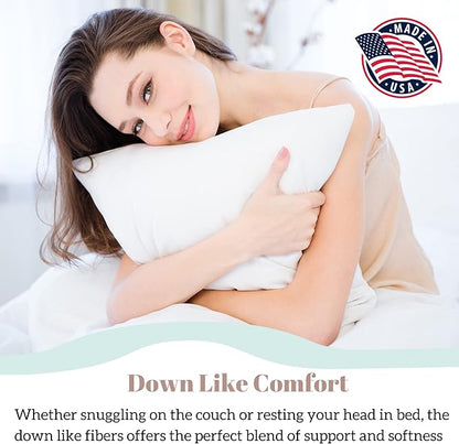 Pillowflex Synthetic Down Pillow Insert - Image 9