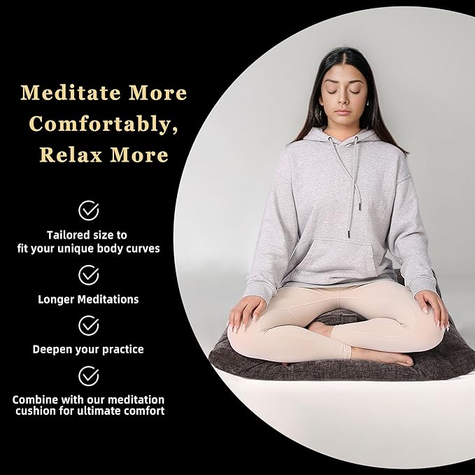 Meditation Zafu Cushion Set - Image 3