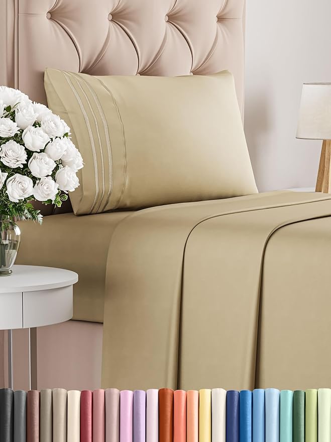 Twin Size 3 Piece Sheet Set by CGKUnlimited