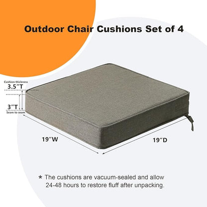 Sunbrella Square Corner Seat Cushions, Indoor Outdoor Water Repellent Universal - Image 6