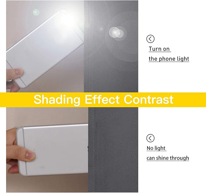 NICETOWN 4-in-1 PM2.5 Particles Noise Blackout Thermal Insulation Curtains - Image 6