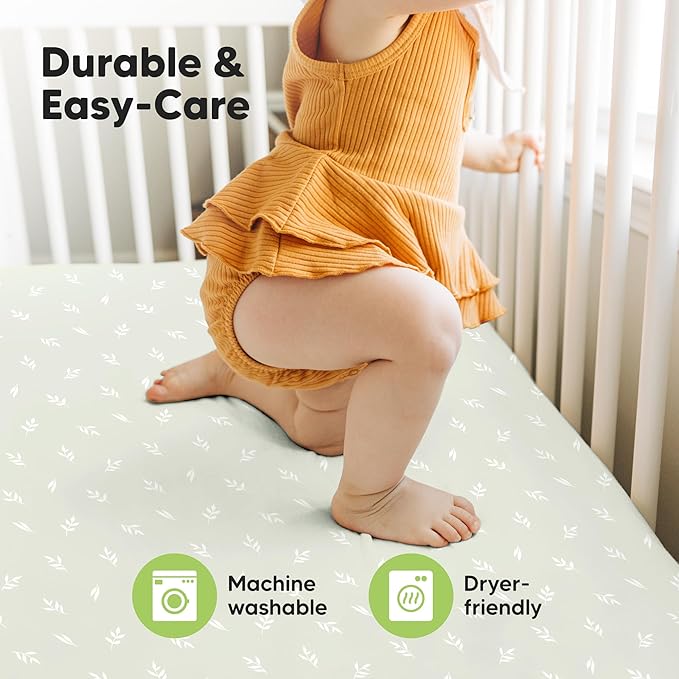 KeaBabies 2-Pack Baby Crib Sheets - Image 7