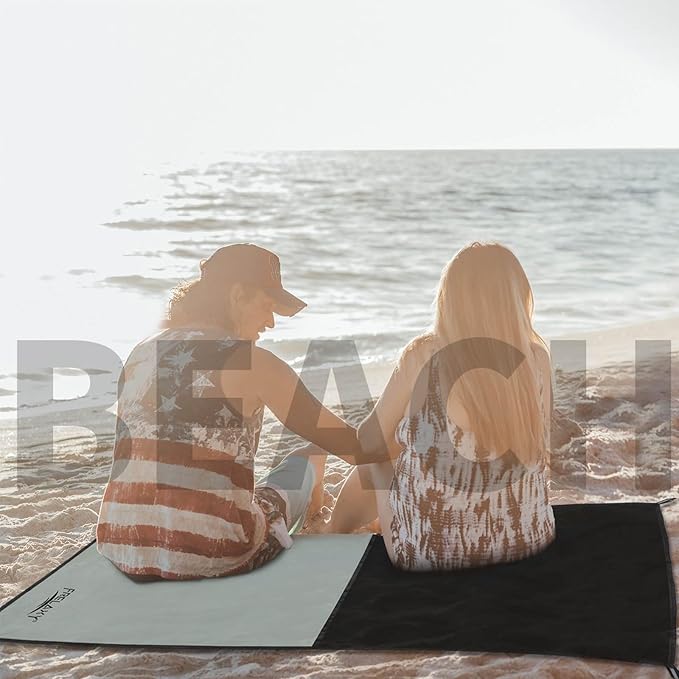 Frelaxy Pocket Picnic Blanket, Waterproof Sandproof Beach Mat, Compact Camping - Image 7