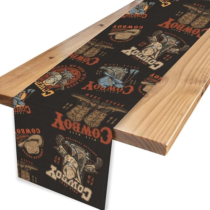Western Cowboy Table Runner - Image 4
