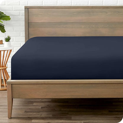 Bare Home Fitted Bottom Sheet Twin Size by BareHome