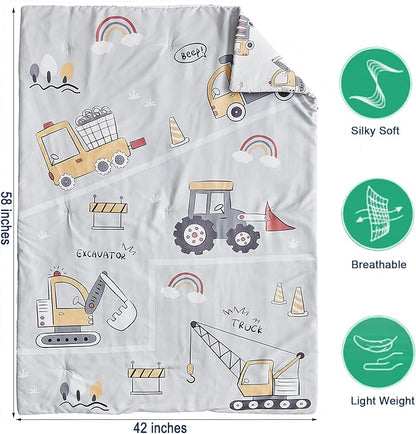 JHXHMX 4 Pieces Toddler Bedding Set - Image 4