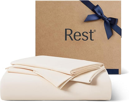 REST® Evercool®+ Starter Sheet Set, Breathable Bed Sheets by REST