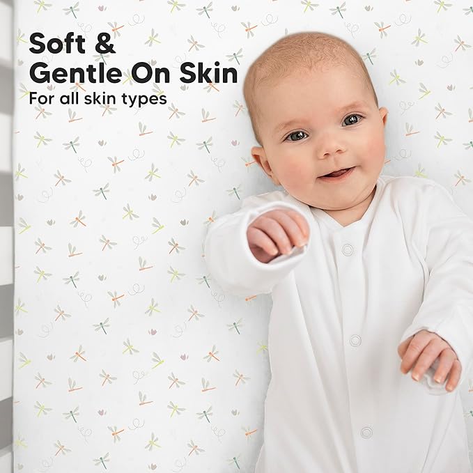 KeaBabies 2-Pack Baby Crib Sheets - Image 4