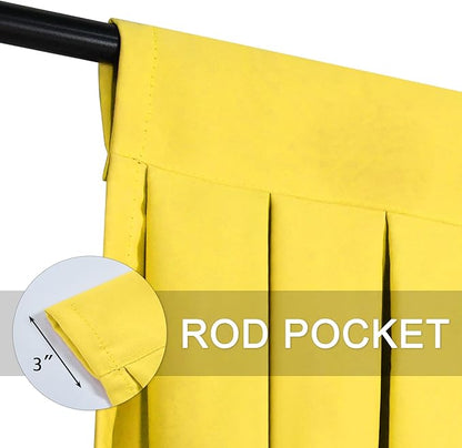 Brilliant Yellow Window Valance - Image 6