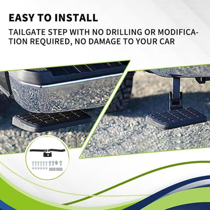 75413-01a truck side step compatible with f250 f350 showing dimensions