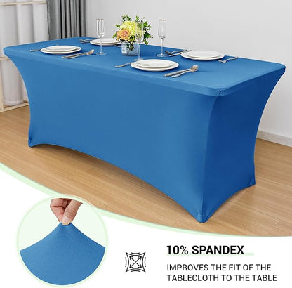 Obstal 6 Pack Stretch Spandex Table Covers - Image 2