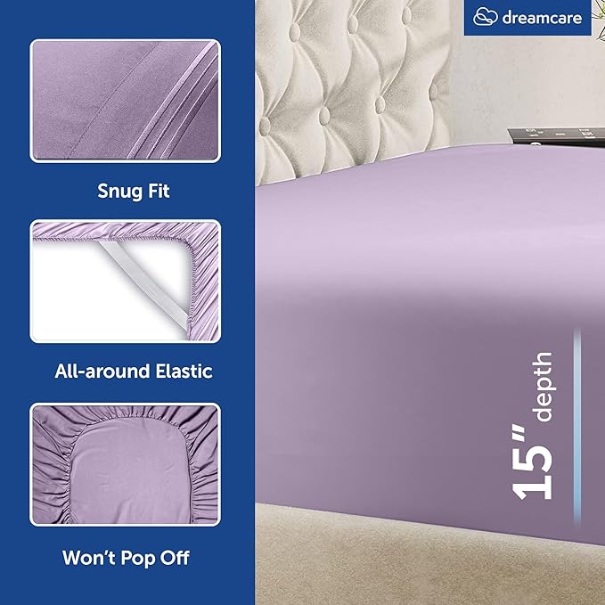 DREAMCARE Queen Size Sheets - Image 7