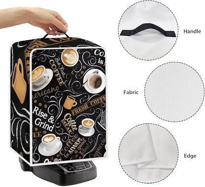 Mumeson Delicious Coffee Coffee Maker Cover Mixers Small Kitchen Machine Cover - Image 4