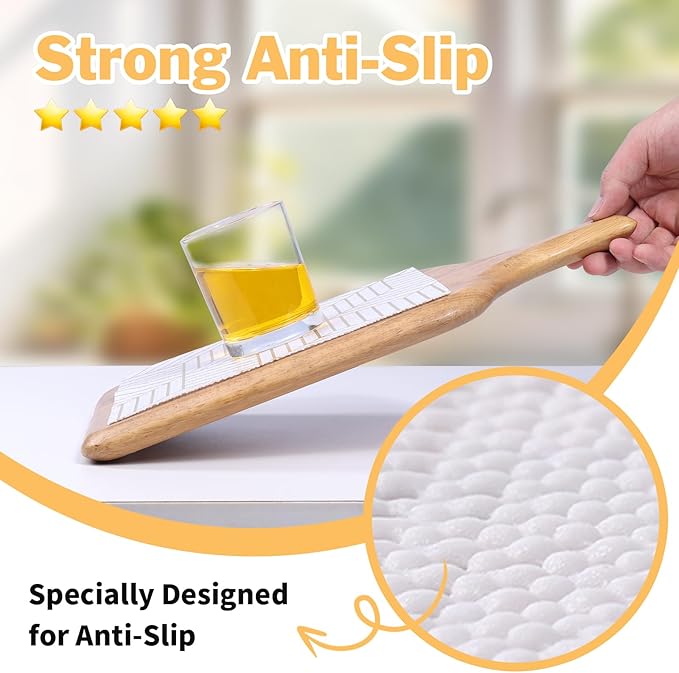 Shelf Liners for Kitchen Cabinets Non Adhesive Shelf Liner Paper Non-Slip - Image 2
