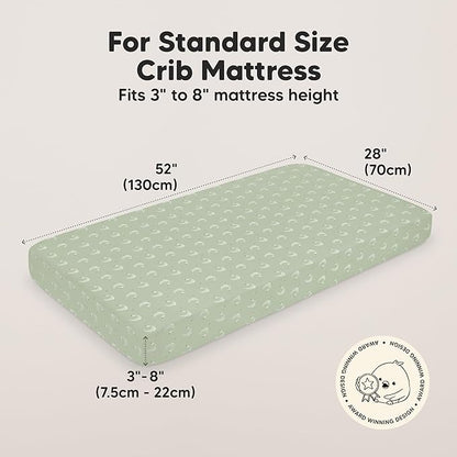 KeaBabies 2-Pack Baby Crib Sheets - Image 3