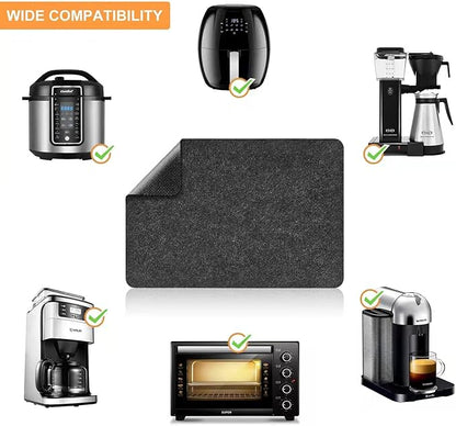 2 Pcs Heat Resistant Mat for Air Fryer, Coffee Maker, Toaster - Image 4
