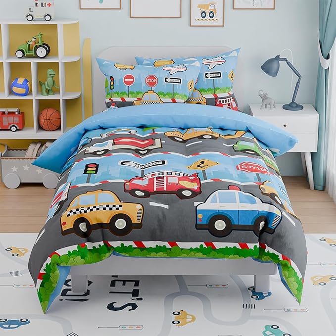 Transportation Kids Bedding Set - Image 4