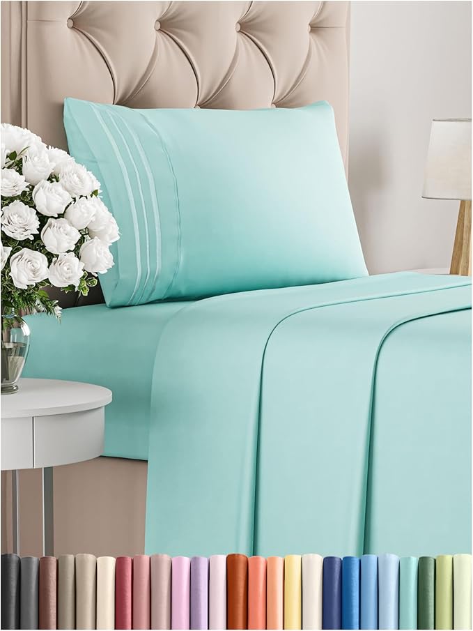Twin XL Size 3 Piece Sheet Set by CGKUnlimited