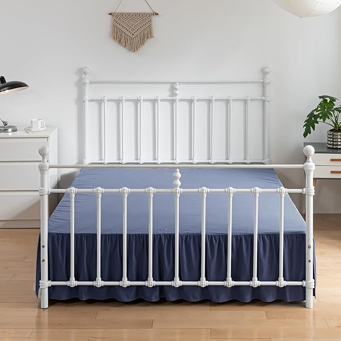 Bed Skirt Queen Size Ruffled Bed Skirt - Image 3