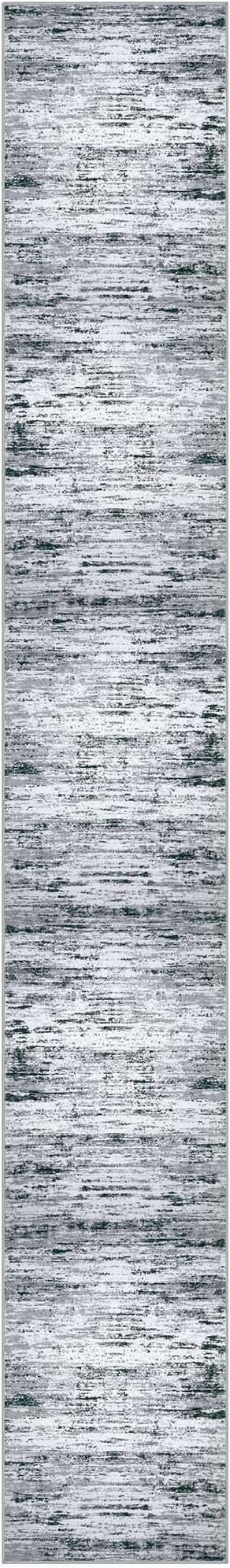 Modern Abstract Runner Rug 2.6x18 - Image 9