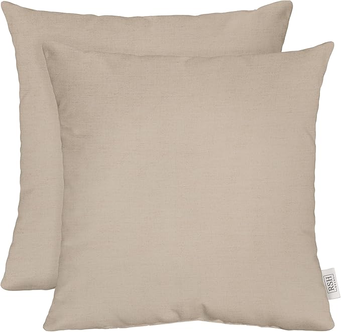 RSH DECOR: Sunbrella Play Square Throw Pillows Set of 2 | 17" x 17" | Water and by RSHDECOR