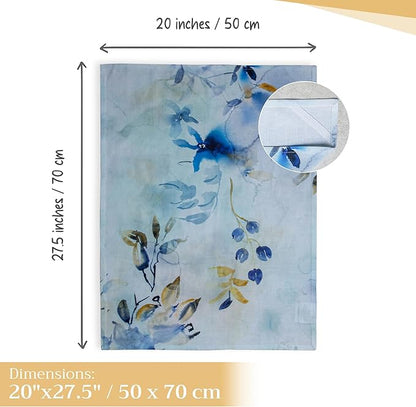 Maison d' Hermine Kitchen Towels Set of 2 100% Cotton 27.50" x 20" Reusable - Image 4