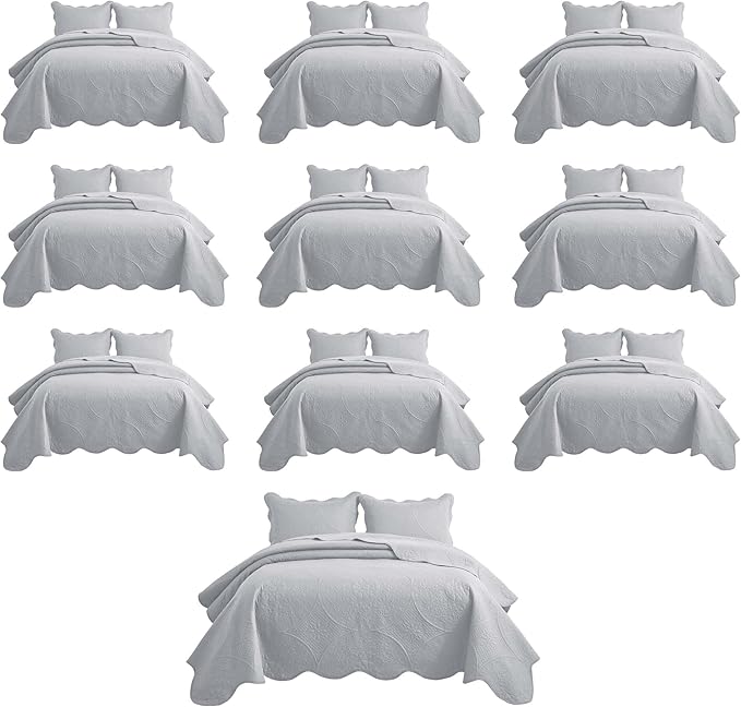 IR Imperial Rooms 10 Pack Twin Quilt Bedding Set by IRImperialRooms