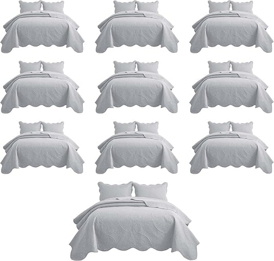IR Imperial Rooms 10 Pack Twin Quilt Bedding Set by IRImperialRooms